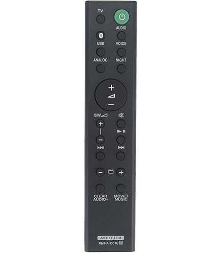 Amazon.com: RMT-AH300U Replace Remote Control Applicable for Sony